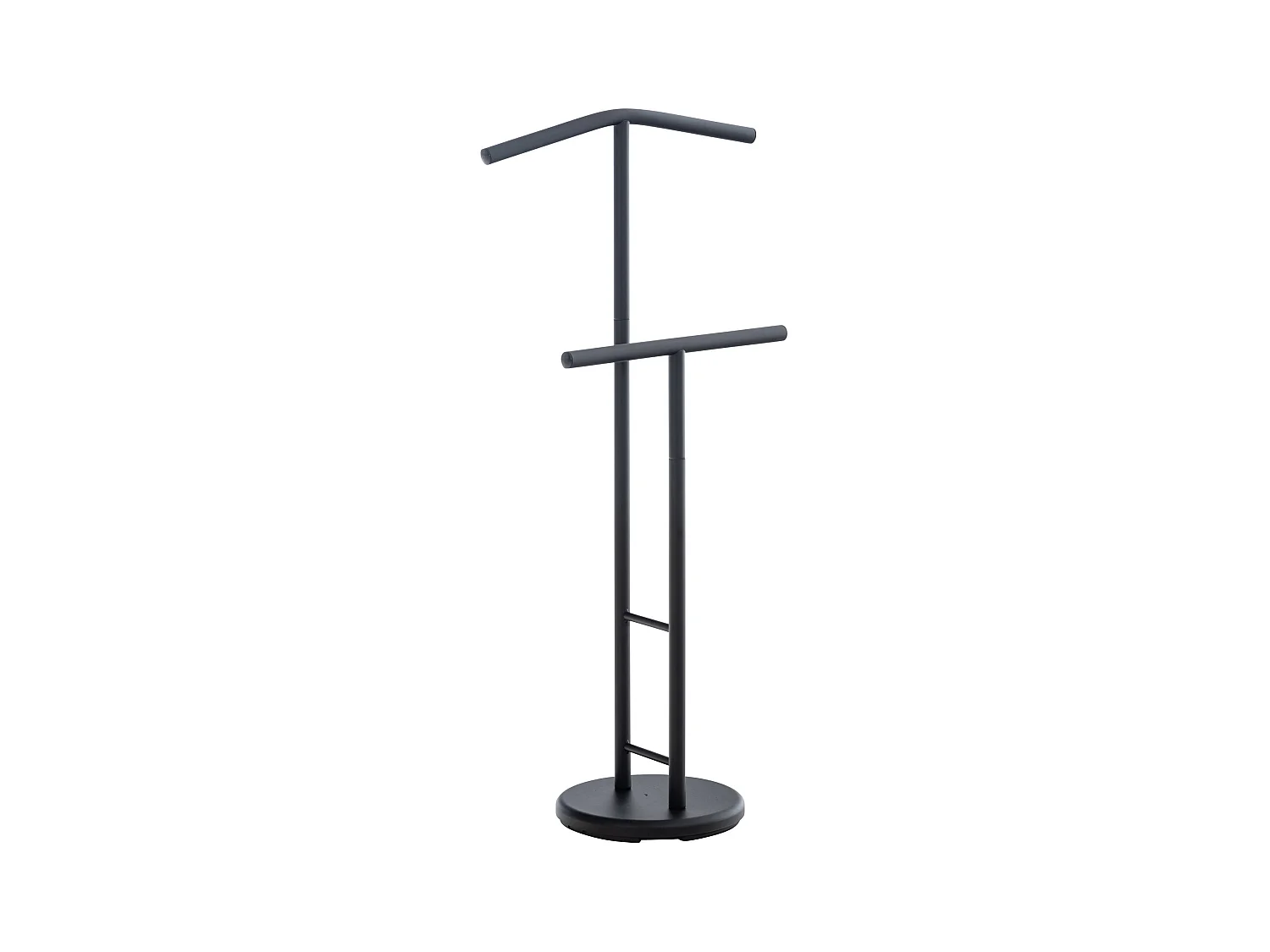 Valet de nuit portant métal argentée 50 x 28 x 107 cm 10_0003511