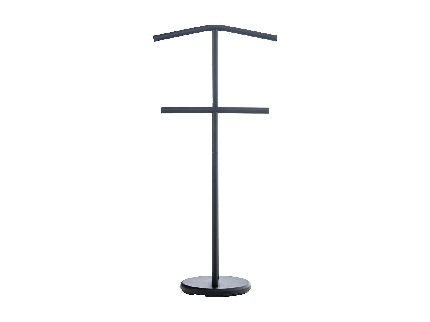 Valet de nuit portant métal argentée 50 x 28 x 107 cm 10_0003511