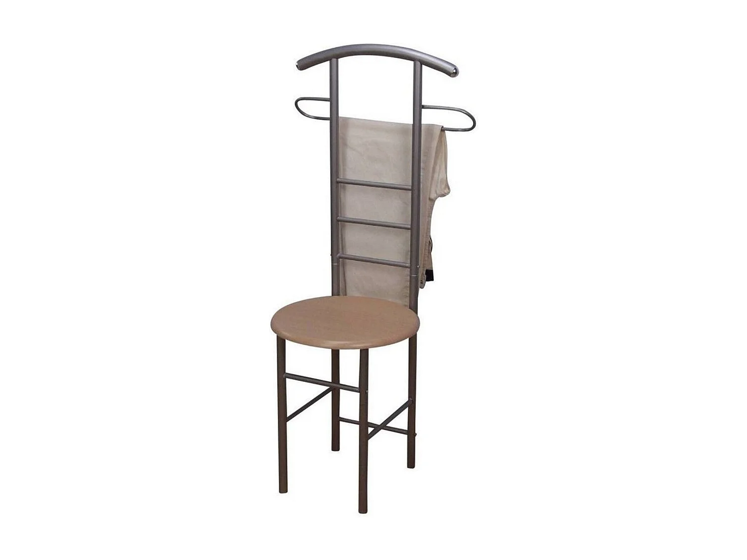 Chaise de chambre / beige 53 x 47 x 118 cm MED05100