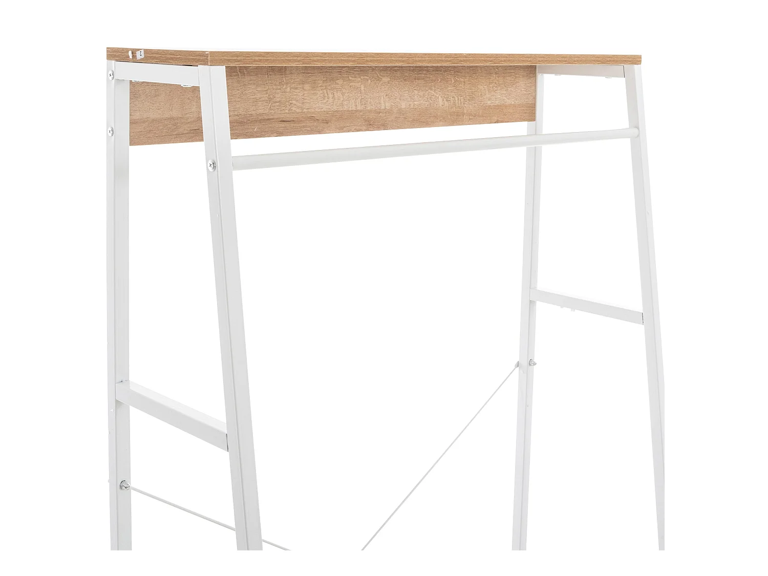 Meuble de rangement entrée métal blanche 80 x 44 x 167 cm 10_0003597