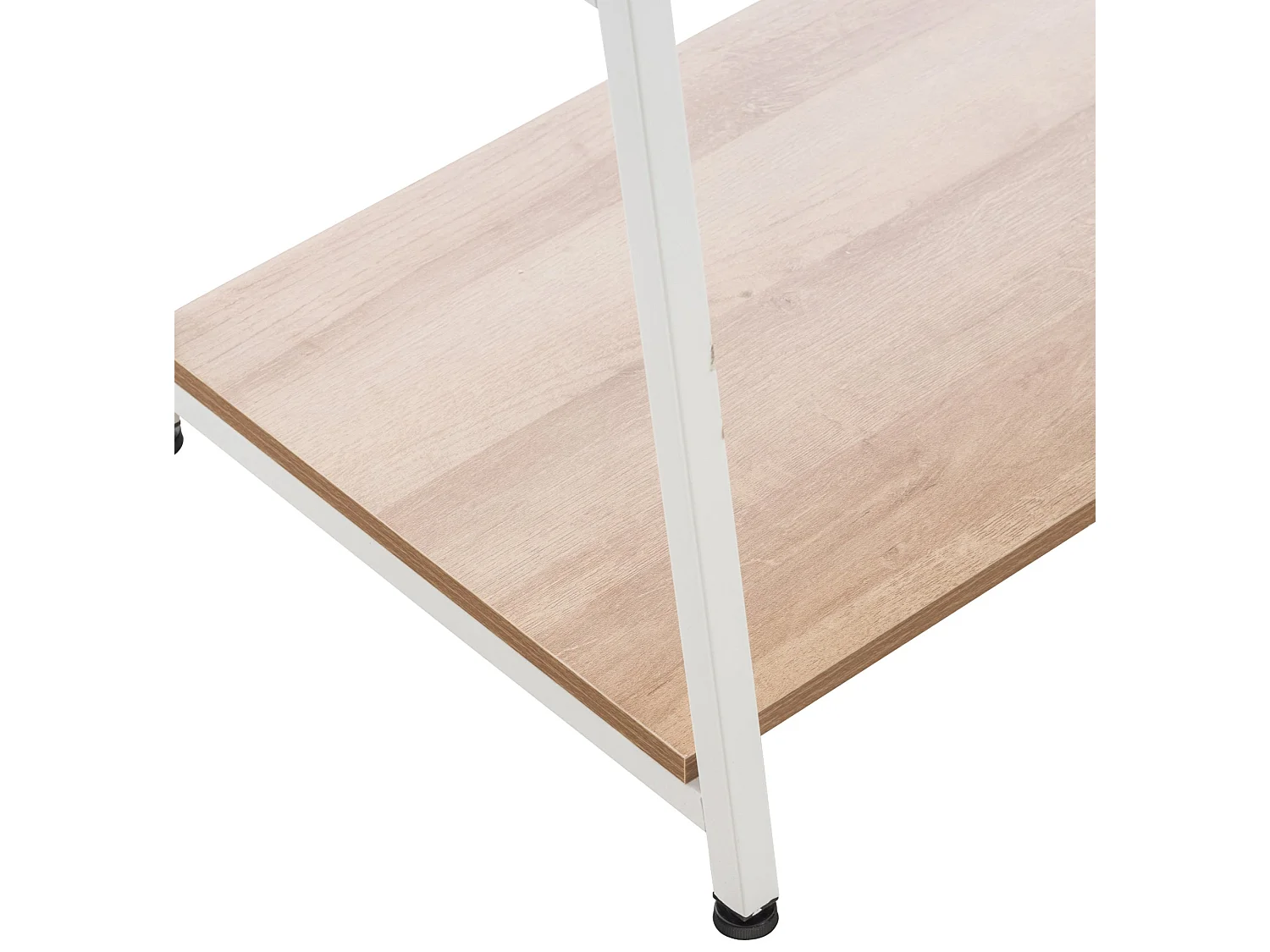 Meuble de rangement entrée métal blanche 80 x 44 x 167 cm 10_0003597