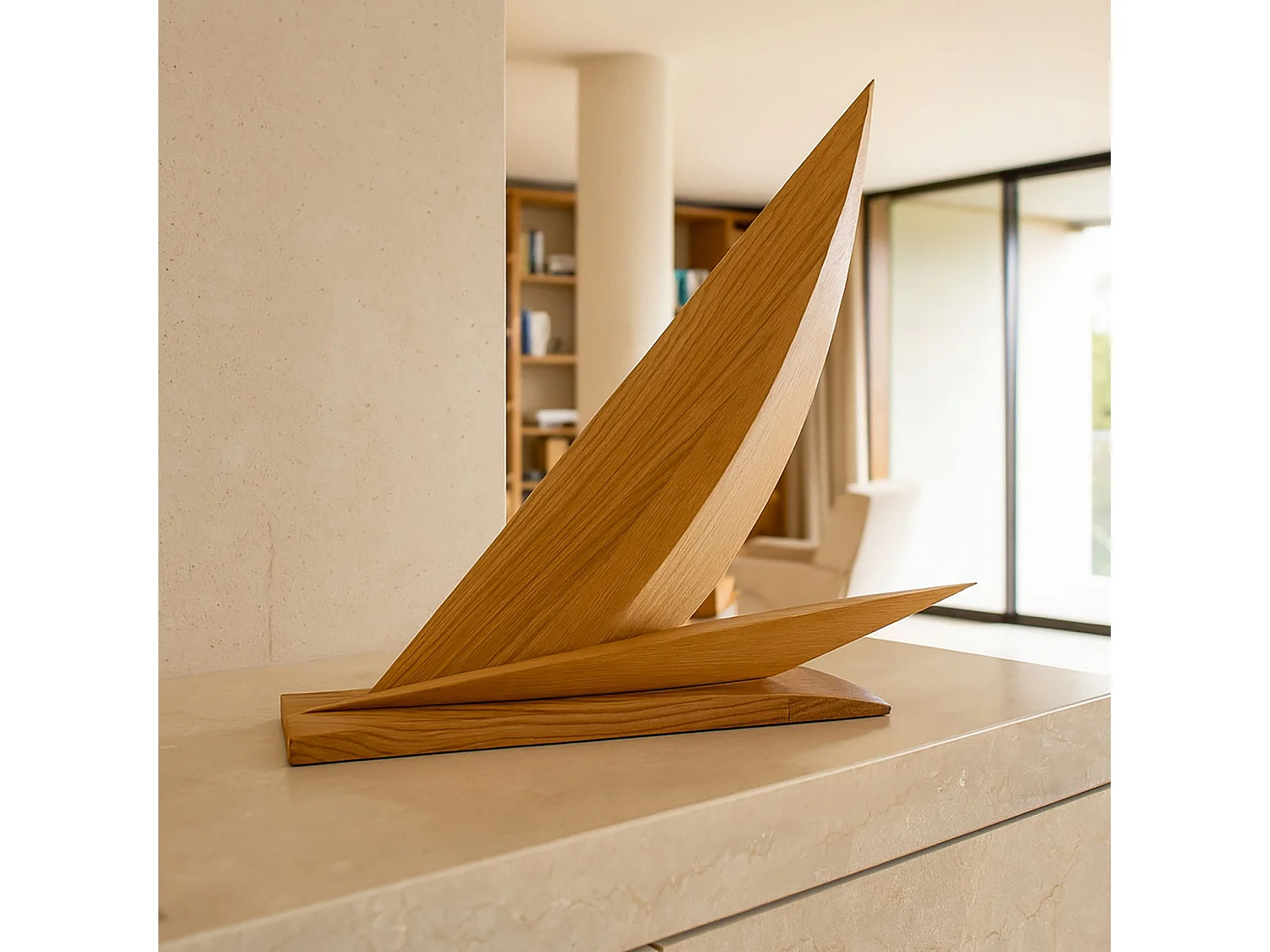 Now's Home - Voilier  64,5x29,5x51 Orme Massif Pen Duick