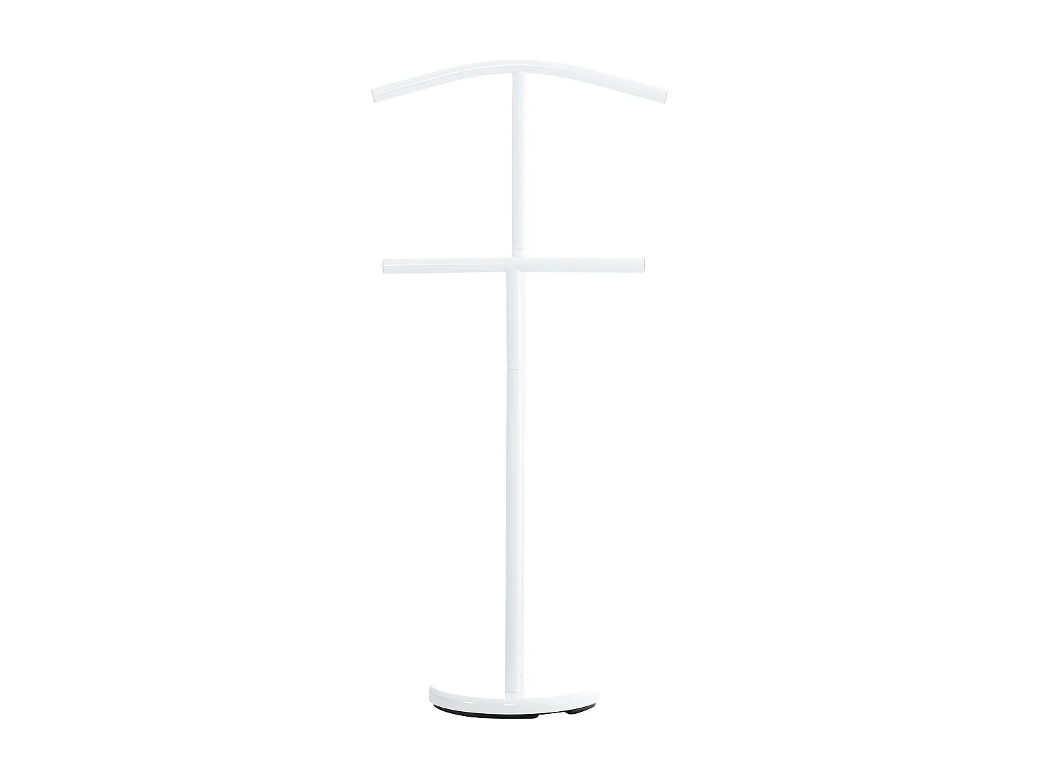 Valet de nuit portant métal blanche 50 x 28 x 107 cm 10_0003510