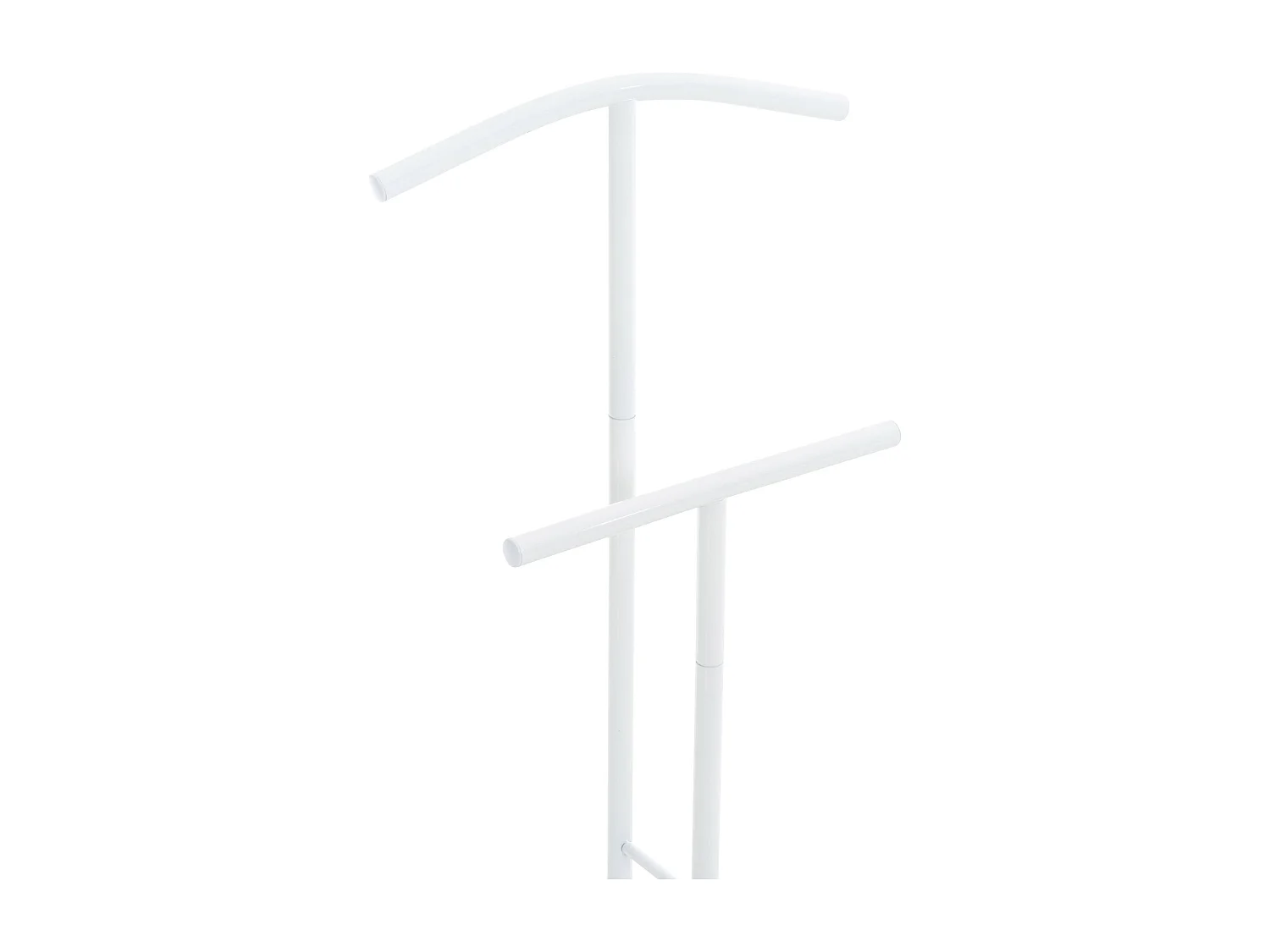 Valet de nuit portant métal blanche 50 x 28 x 107 cm 10_0003510