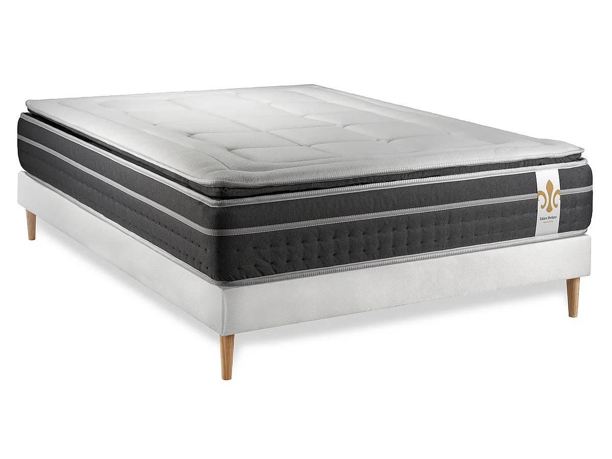 Zestaw materac i podstawa 200x200 cm - Trente PLUS