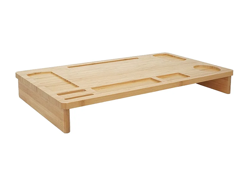 Support de moniteur support bambou marron 65 x 31 x 9 cm 04_0001033