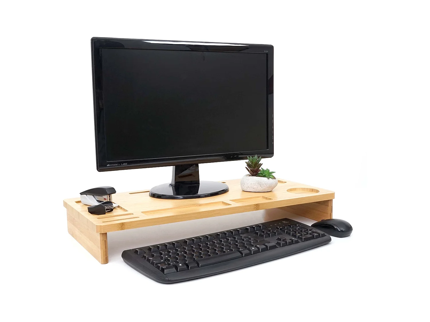 Support de moniteur support bambou marron 65 x 31 x 9 cm 04_0001033