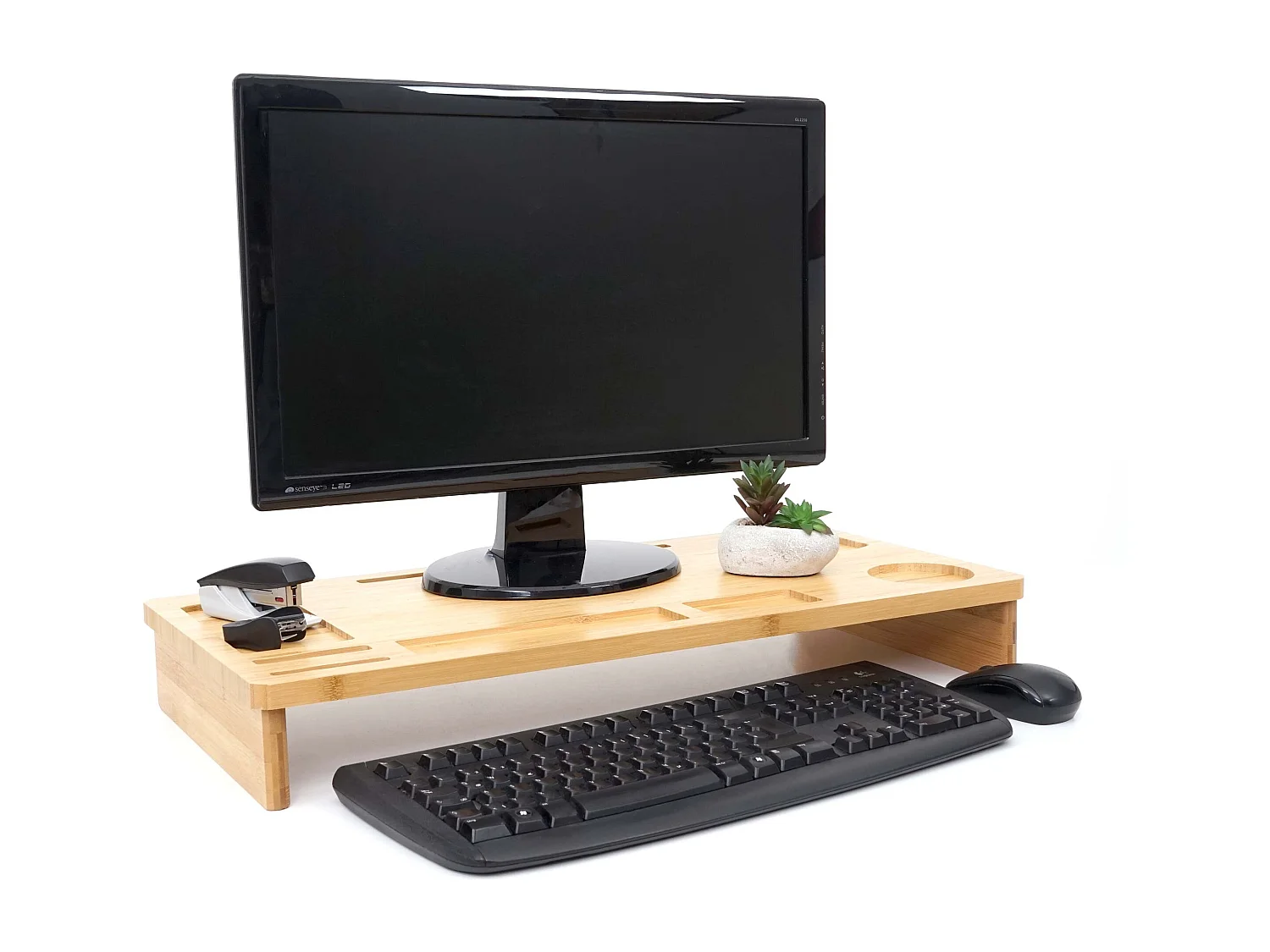 Support de moniteur support bambou marron 65 x 31 x 9 cm 04_0001033