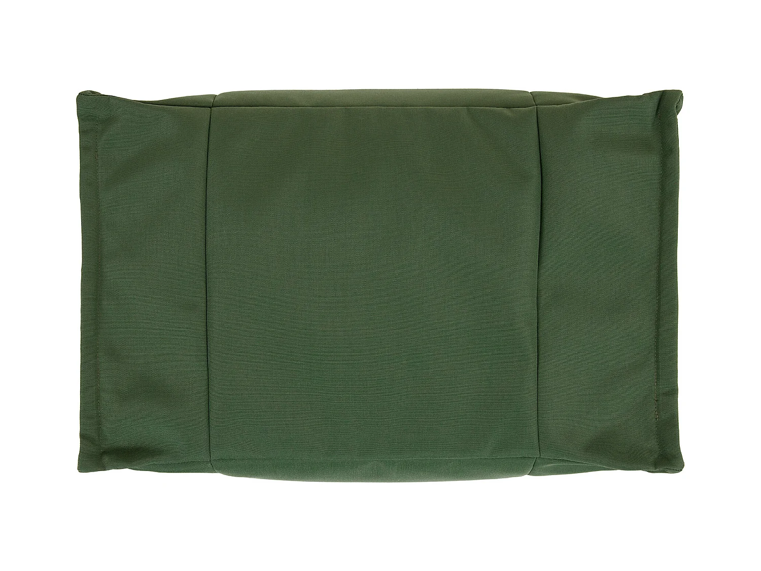 Pouf repose-pieds d'extérieur en oléfine toutes saisons vert kaki - NOVA