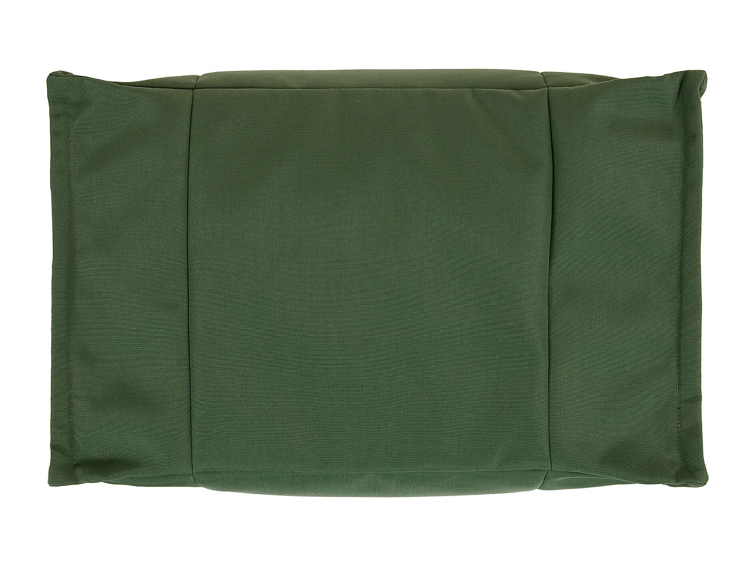 Pouf repose-pieds d'extérieur en oléfine toutes saisons vert kaki - NOVA