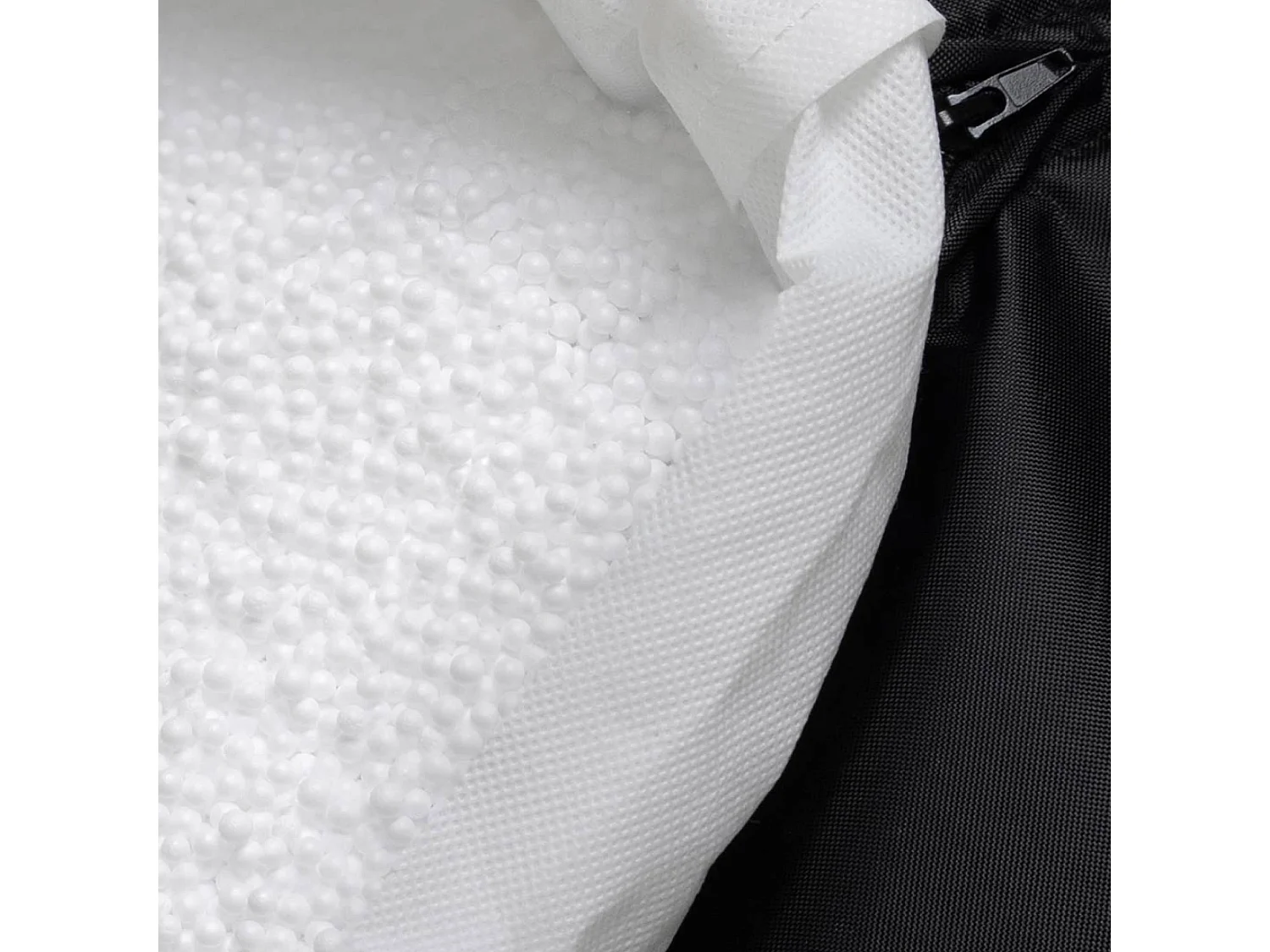 Pouf chauffeuse d'extérieur en oléfine toutes saisons beige - NOVA