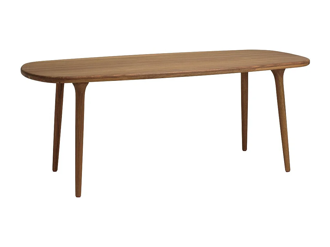 VICK - Ensemble de jardin 6 places Miami en bois d'acacia