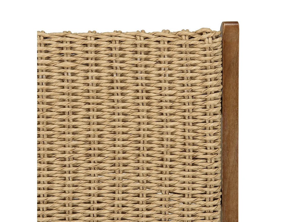 VICK - Ensemble de jardin 6 places Phuket en bois d'acacia