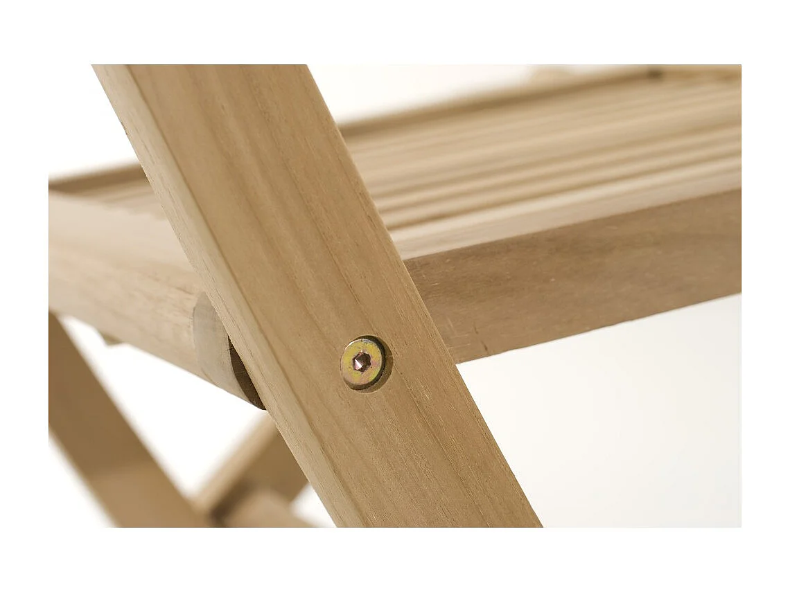 FUN - Salon de jardin en bois teck 8/10 personnes