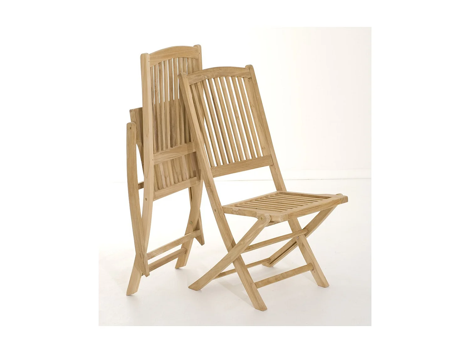 FUN - Salon de jardin en bois teck 8/10 personnes