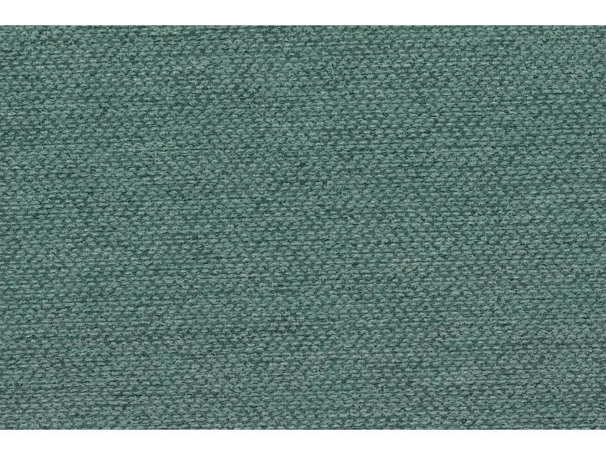 Pouf modulable et convertible - Tissu lisse - Bleu vert