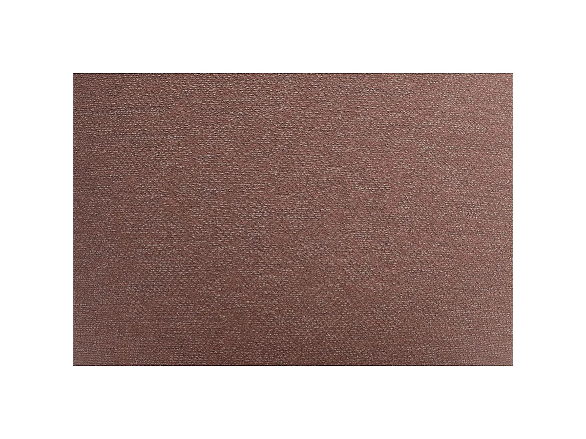 Pouf modulable et convertible - Tissu lisse - Terracotta