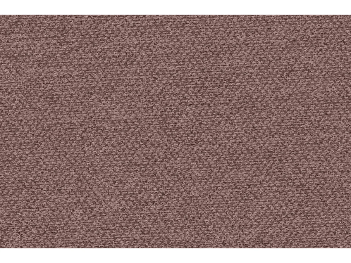 Pouf modulable et convertible - Tissu lisse - Terracotta