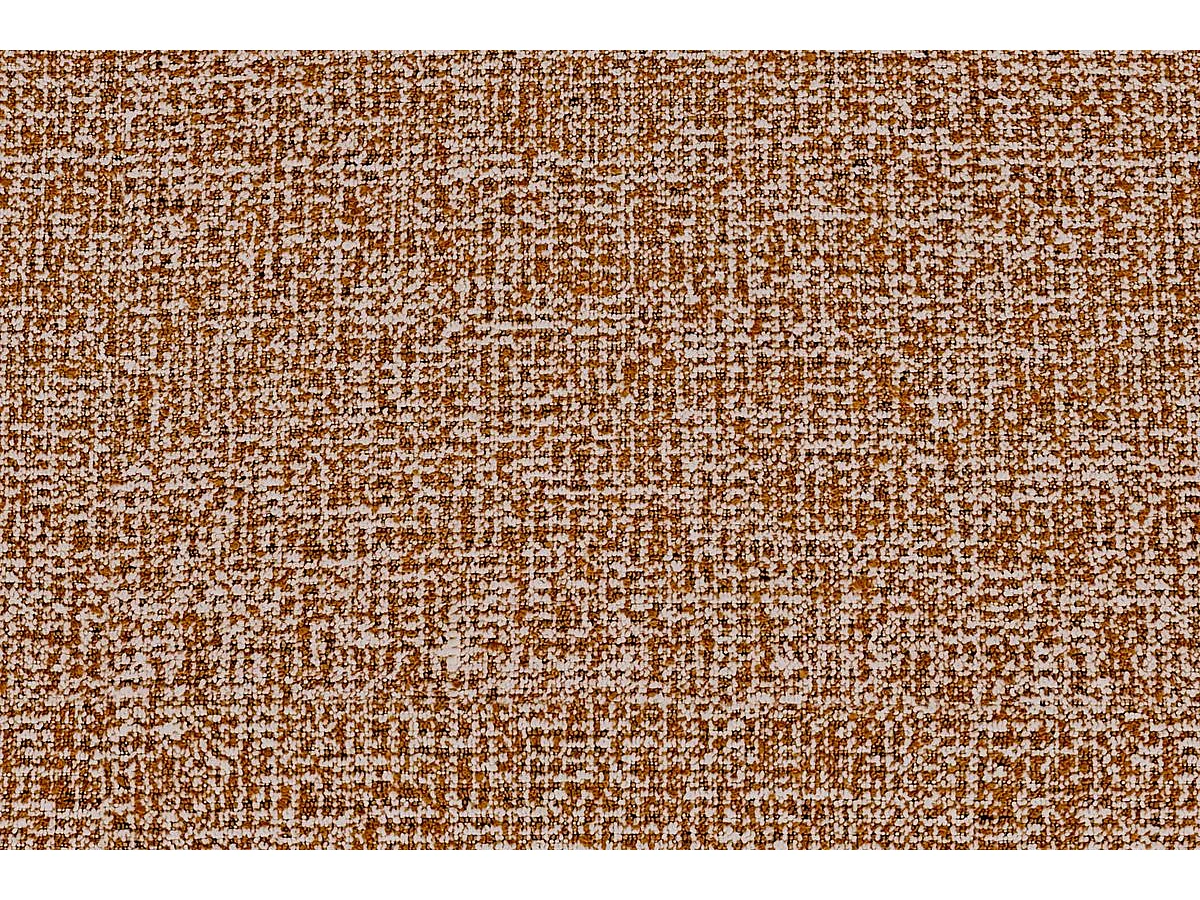 Pouf modulable et convertible - Tissu tweed - Marron