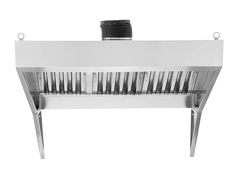 Hotte de Cuisinière Commerciale SucceBuy, 15CM, Camion de Nourriture, Acier Inoxydable 201, Résistant à la Rouille, Idéal pour la Cuisine