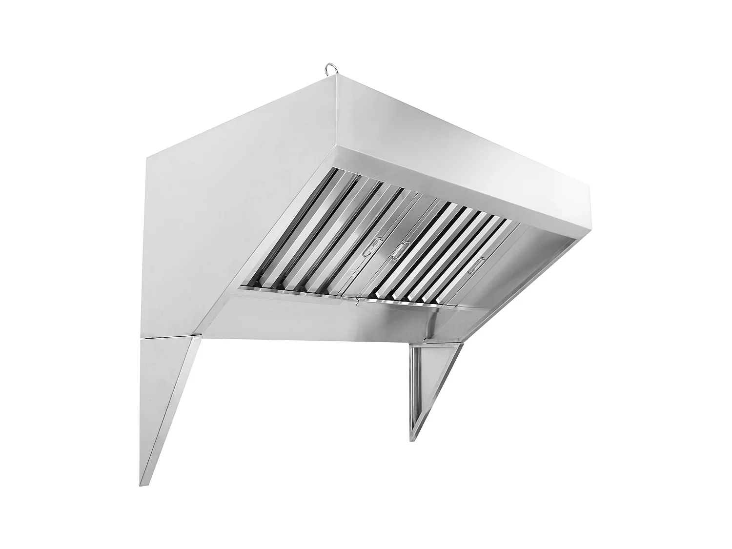 Hotte d'Extraction SucceBuy Commerciale 12.7CM, Ventilation pour Camion de Restauration en Acier Inoxydable 201