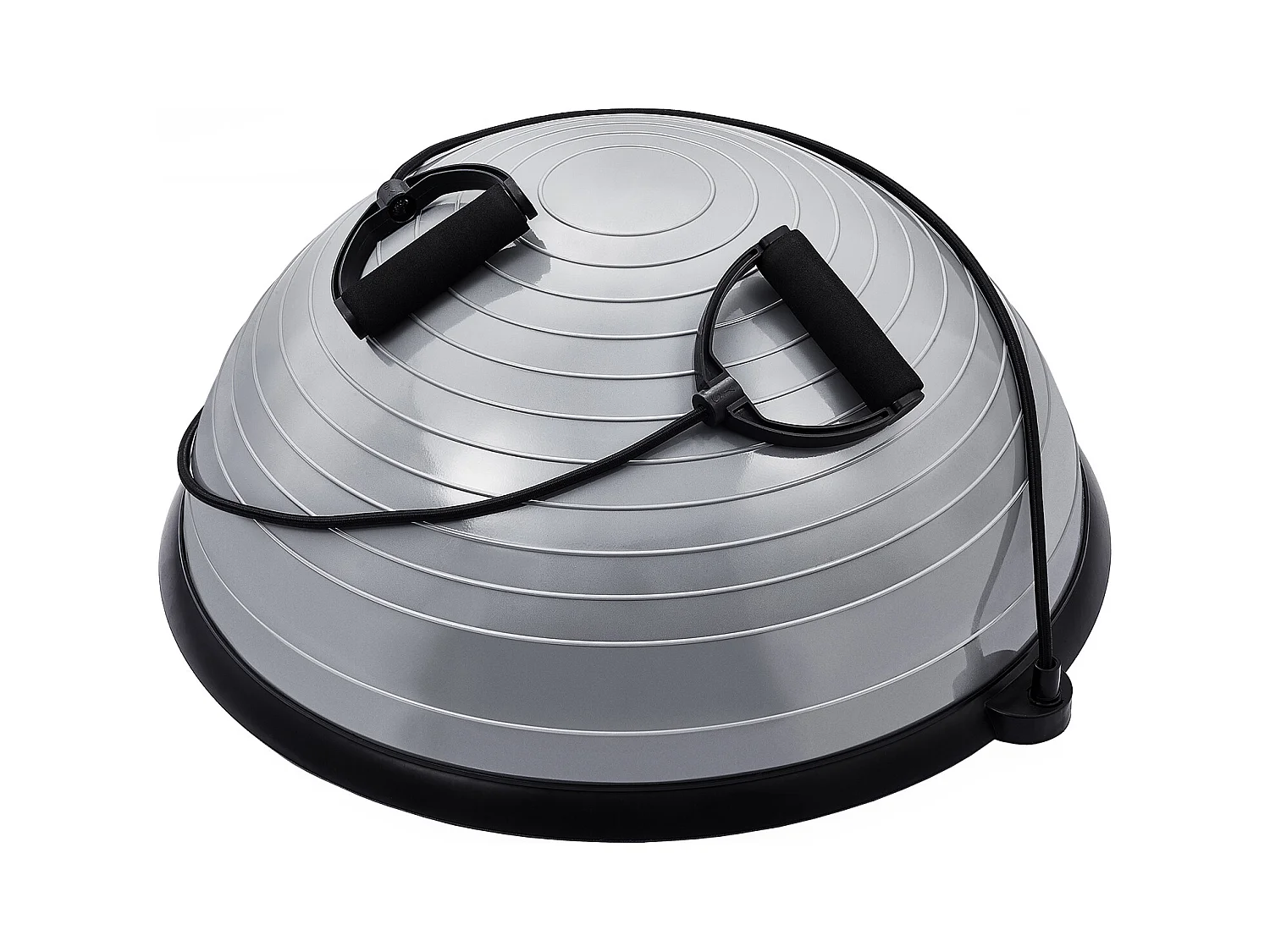 Ballons d'Exercice SucceBuy, Ballon d'Équilibre, 58 cm, Capacité de 300 kg, Gris