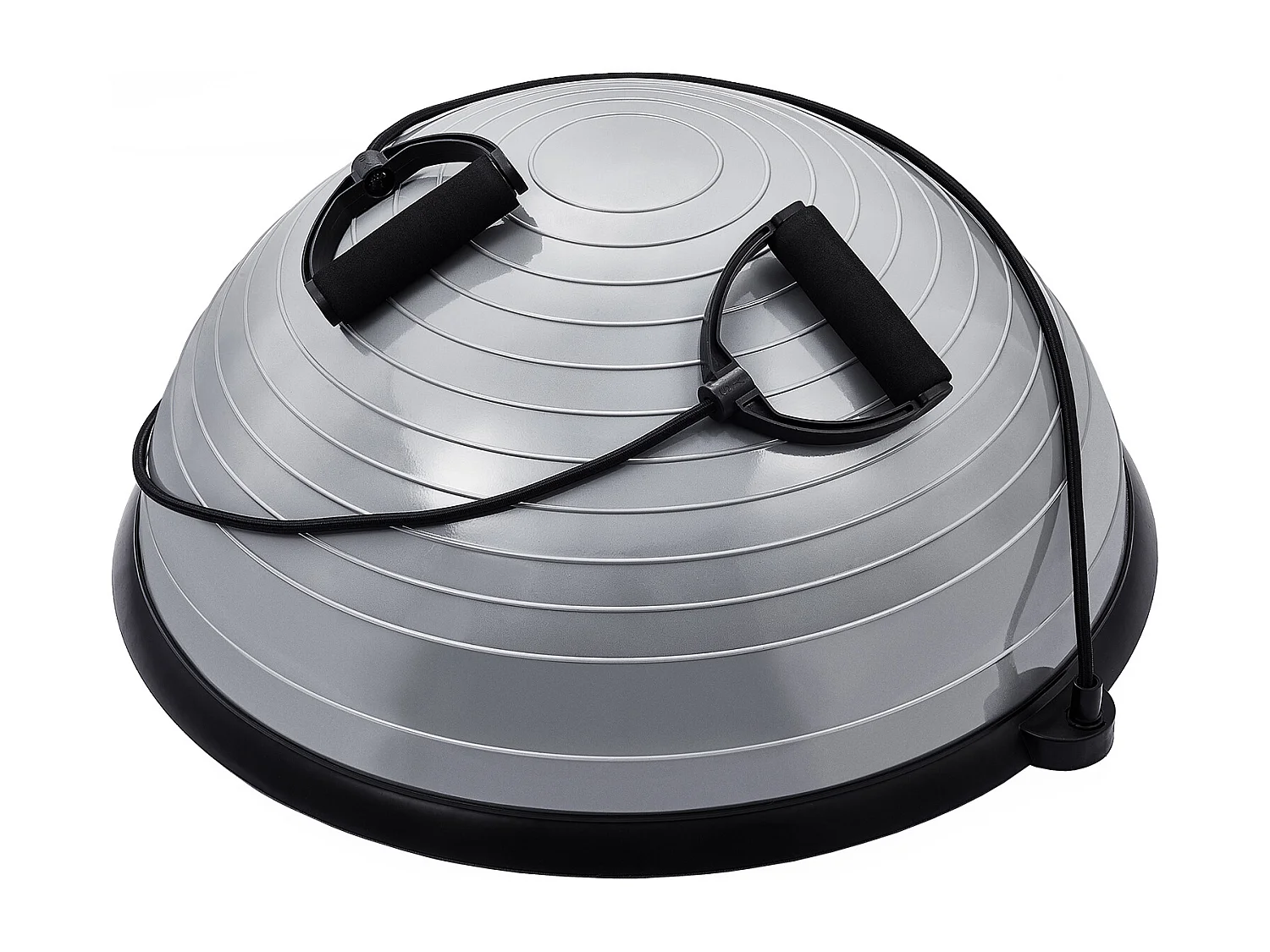 Ballons d'Exercice SucceBuy, Ballon d'Équilibre, 58 cm, Capacité de 300 kg, Gris