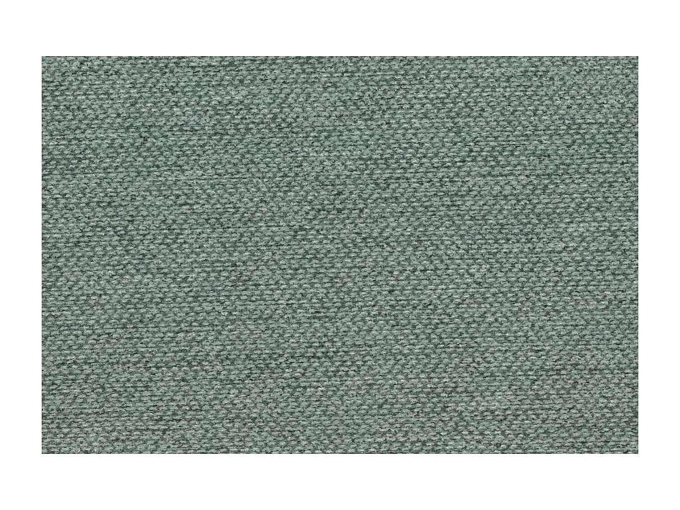 Méridienne modulable et convertible - Tissu lisse - Bleu vert