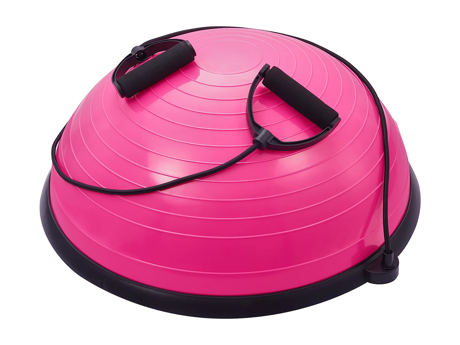 Ballons d'Exercice SucceBuy, Half Exercise Ball Trainer, 58 cm, Capacité de 300 kg, Rose