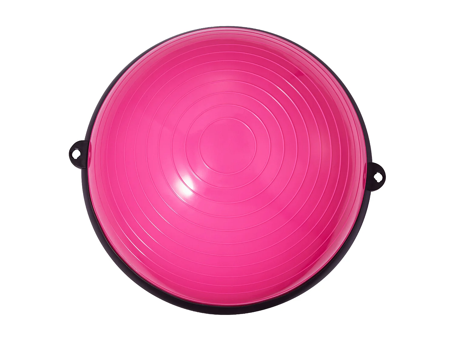 Ballons d'Exercice SucceBuy, Half Exercise Ball Trainer, 58 cm, Capacité de 300 kg, Rose