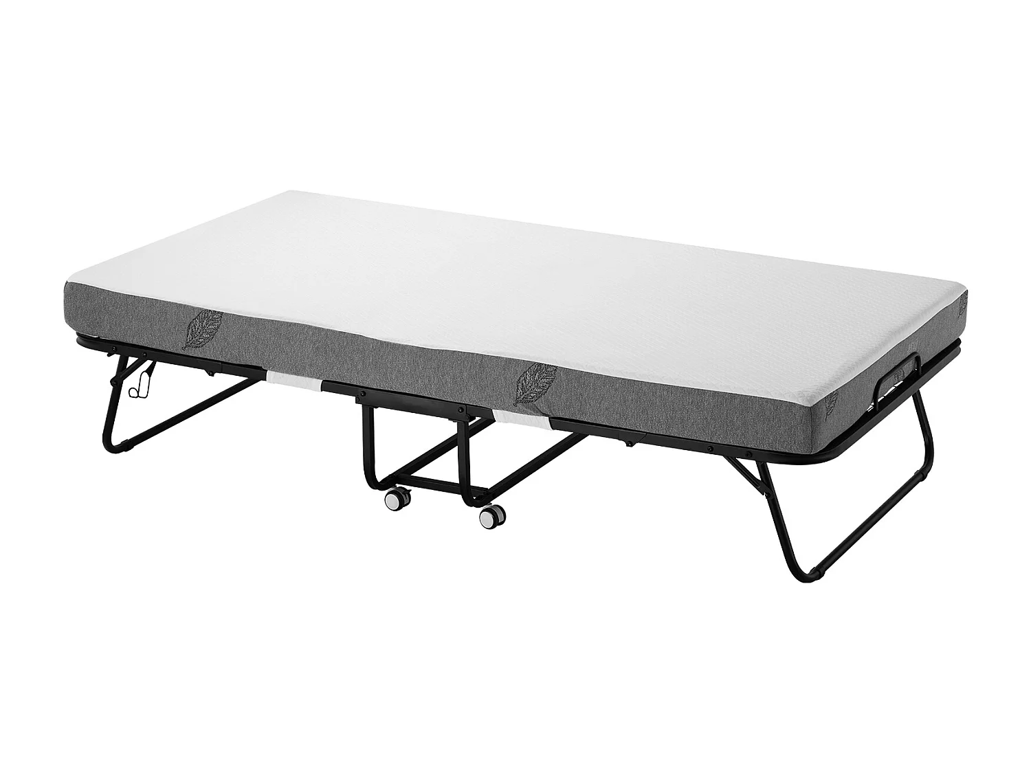 Extra Bed SucceBuy, Opvouwbaar Bed met 13 cm Dikke Schuimmatras voor Volwassenen en Gasten