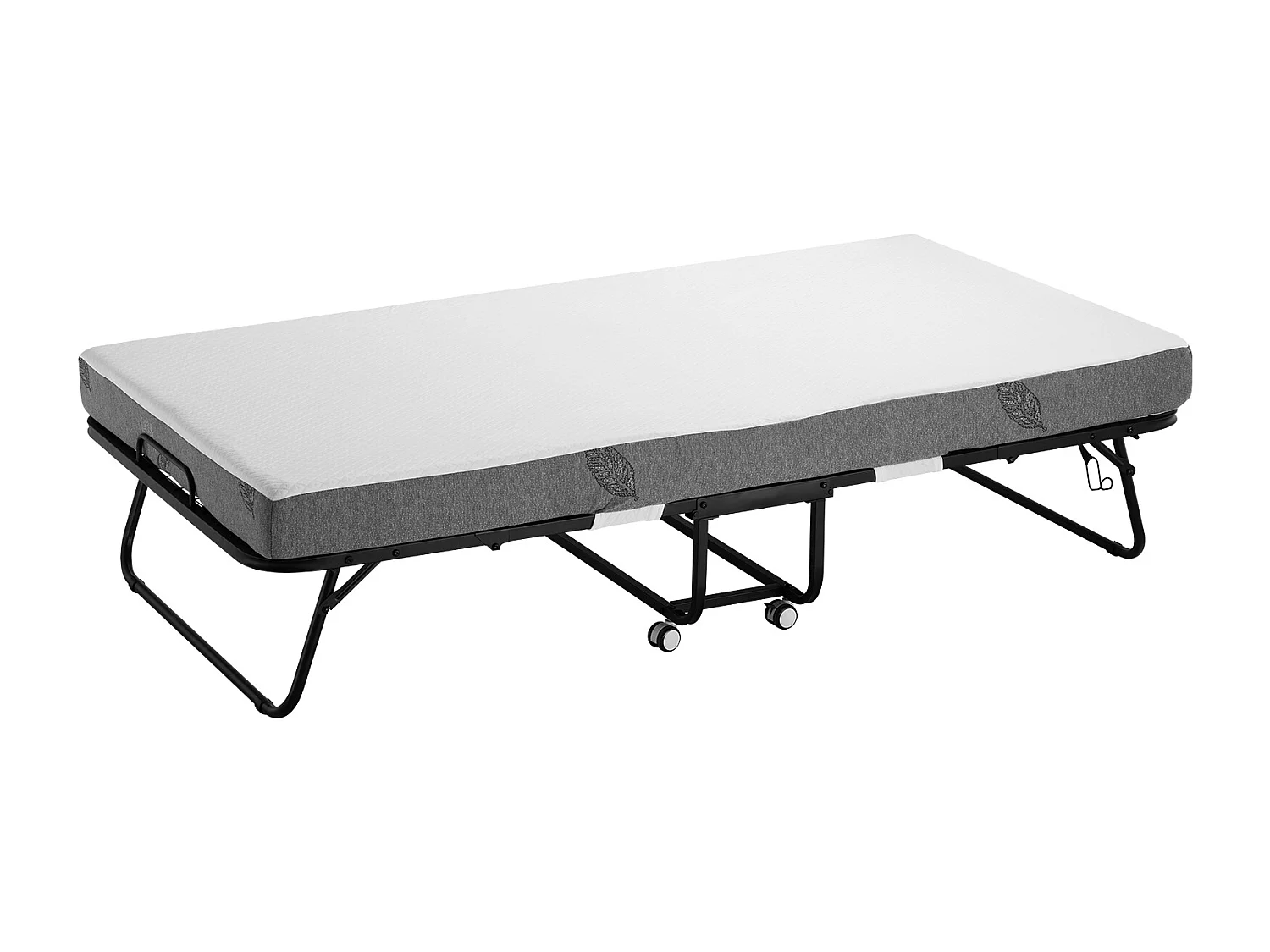 Extra Bed SucceBuy, Opvouwbaar Bed met 13 cm Dikke Schuimmatras voor Volwassenen en Gasten