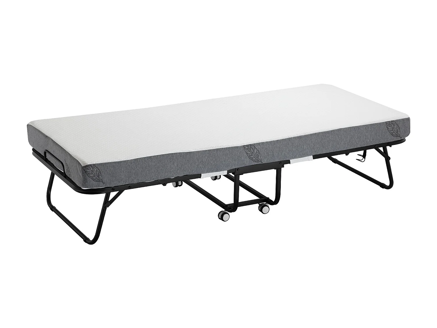 Zusatzbett SucceBuy, Klappbett mit 13 cm Schaumstoffmatratze für Erwachsene und Gäste