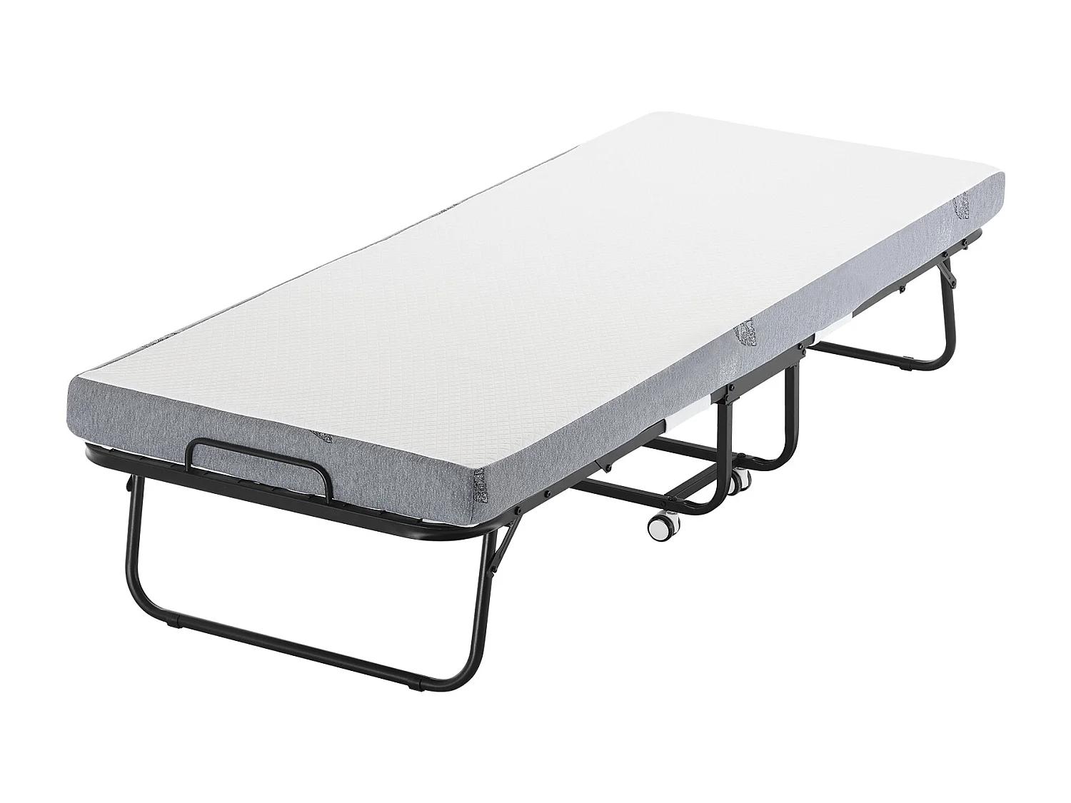 Extra Bed SucceBuy, Opvouwbaar Bed met 10 cm Dikke Schuimmatras voor Volwassenen en Gasten