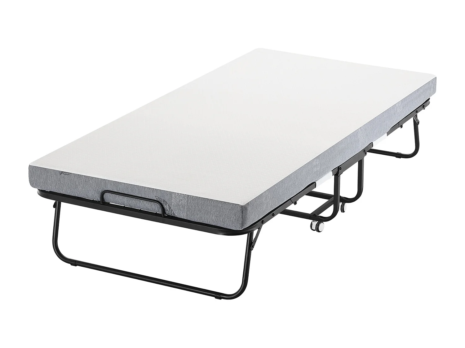 Lit d'Appoint double SucceBuy, Lit Pliant avec Matelas en Mousse de 10 cm pour Les Invités