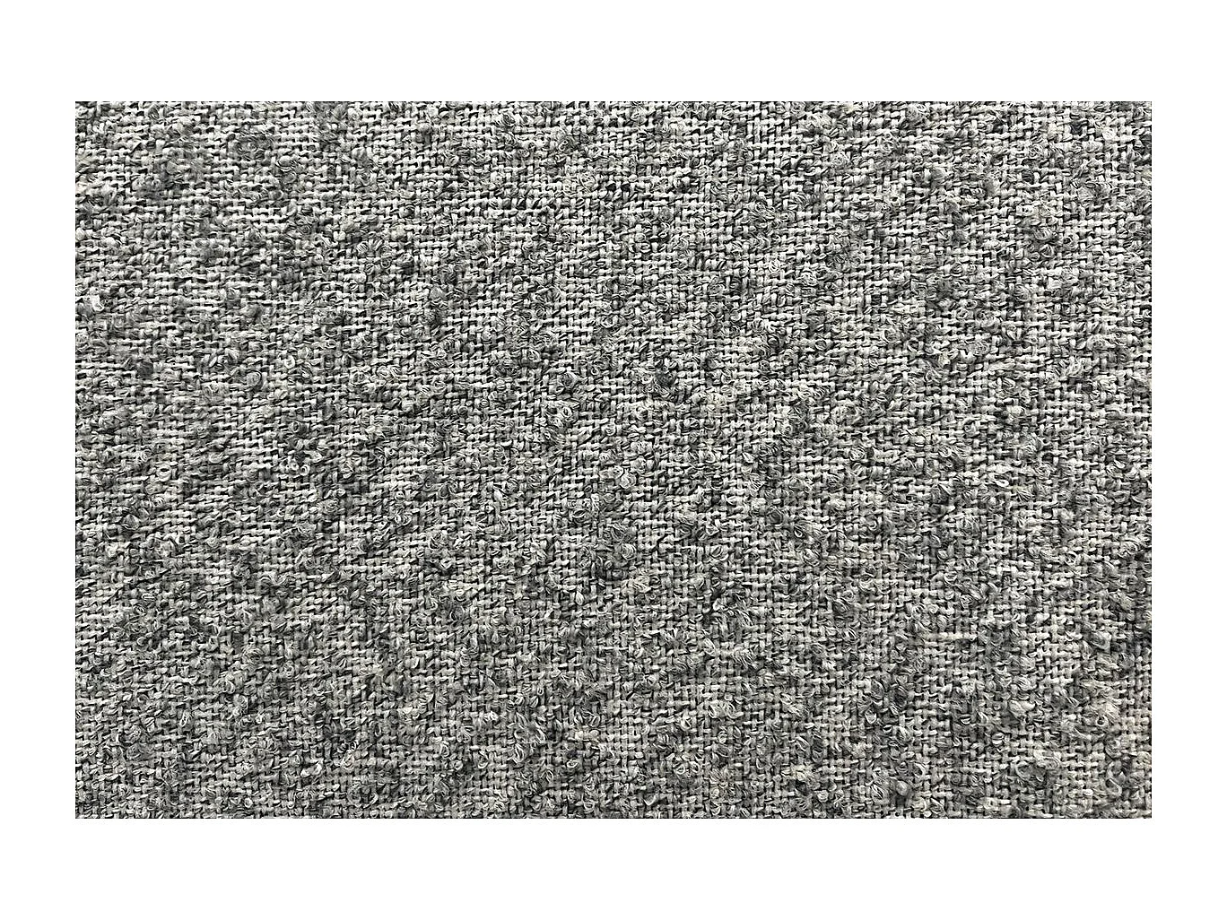 Canapé d'angle de jardin modulable et convertible 4 places - Tissu imperméable - Beige clair