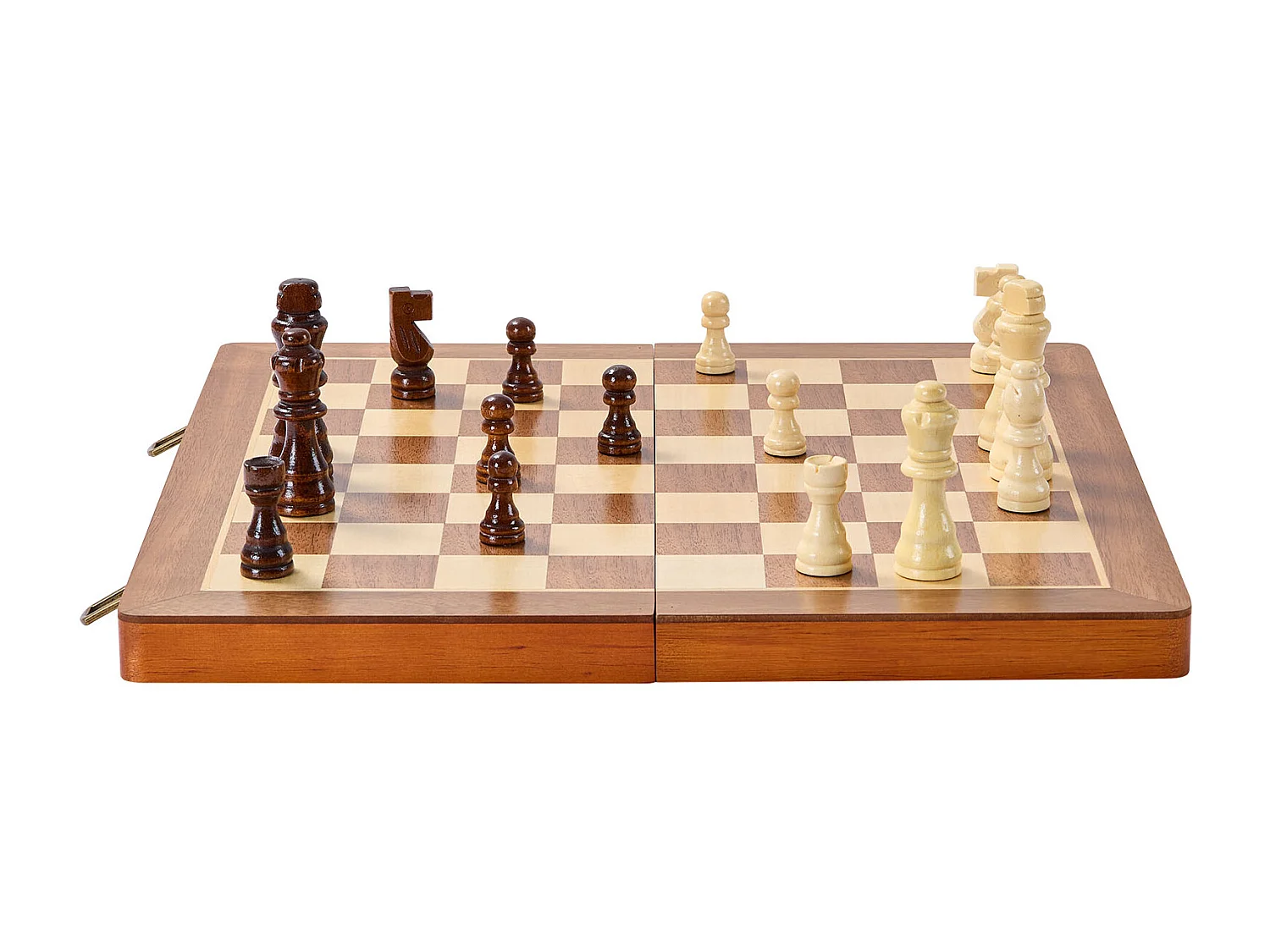 Set di Scacchi Magnetico SucceBuy, 38 cm, Set da Viaggio Portatile, per Tornei Pprofessionali per Principianti