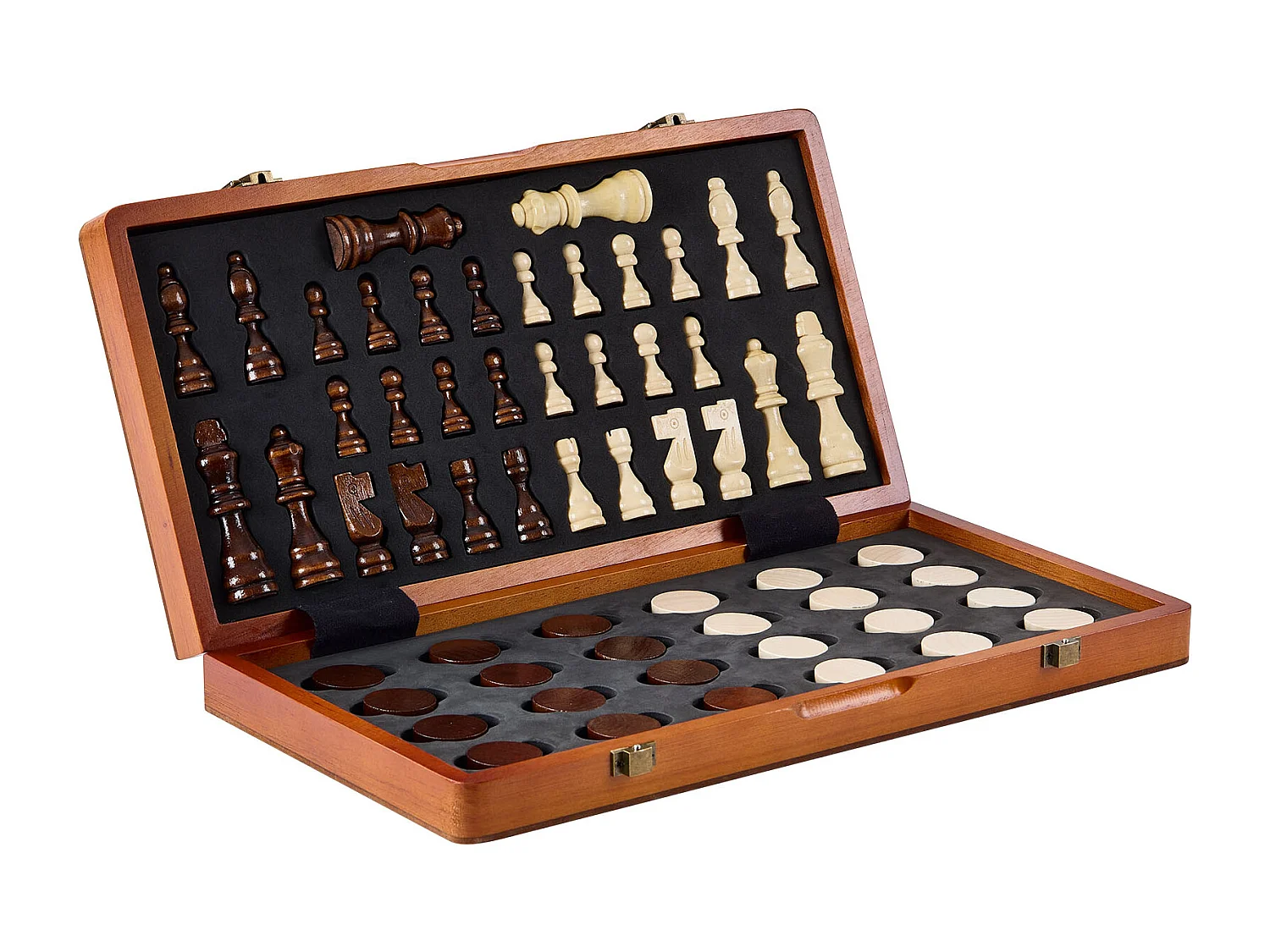 Set di Scacchi Magnetico SucceBuy, 38 cm, Set da Viaggio Portatile, per Tornei Pprofessionali per Principianti