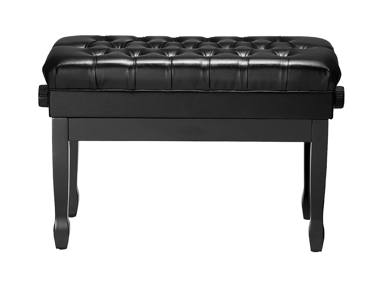 Banc de Piano Réglable SucceBuy, Tabouret de Rangement en Bois pour Clavier, Siège Rembourré