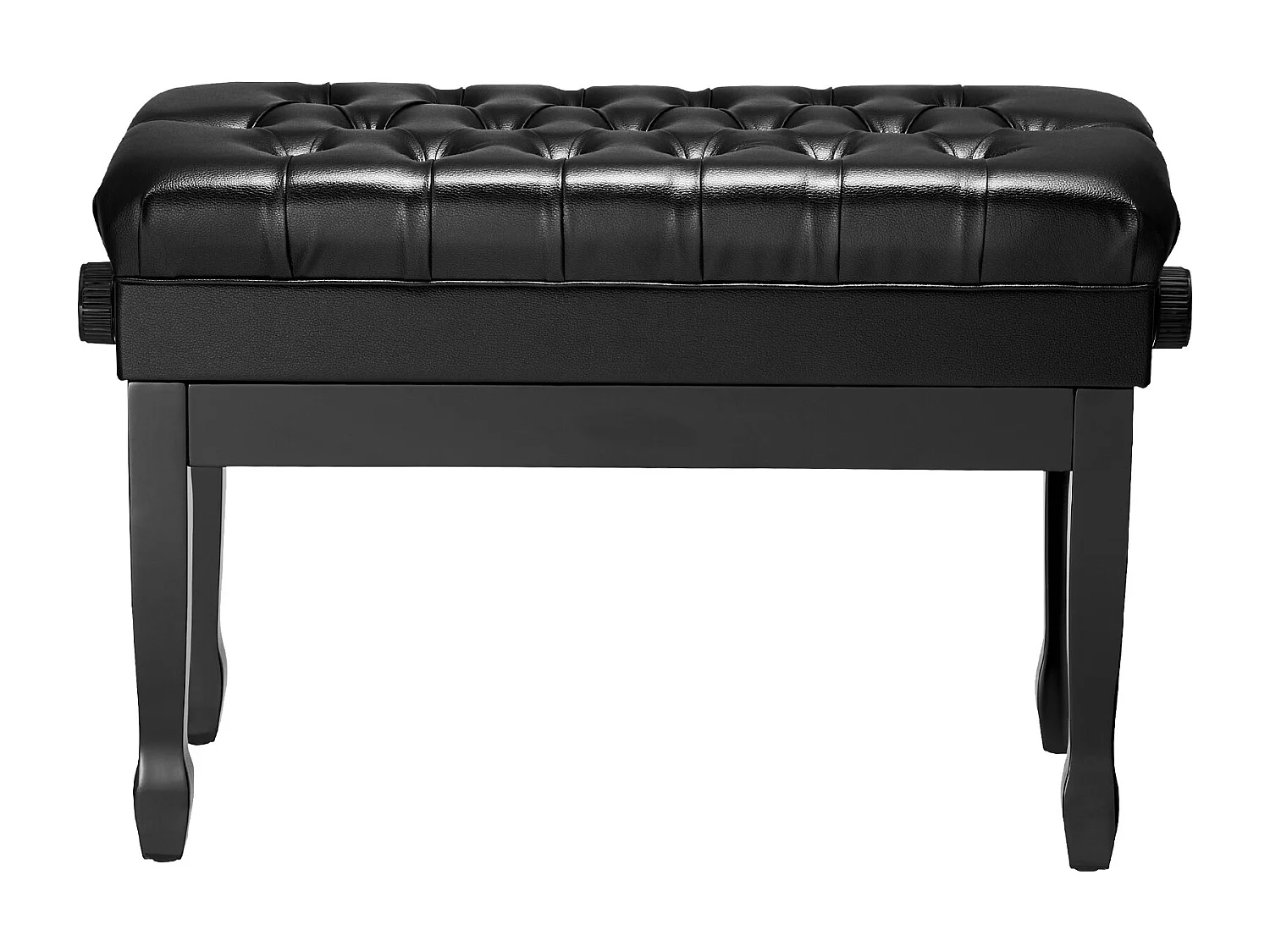 Banc de Piano Réglable SucceBuy, Tabouret de Rangement en Bois pour Clavier, Siège Rembourré