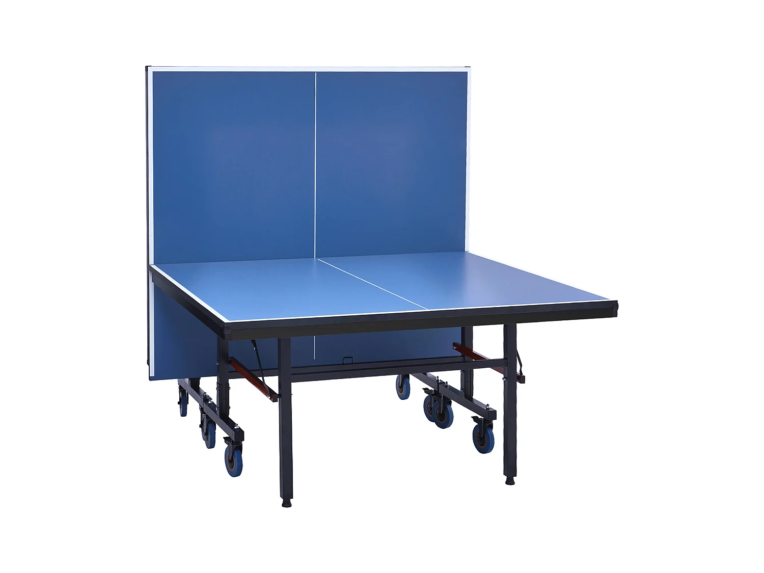 Table de Ping-Pong SucceBuy, Table de Ping-Pong Pliable avec Filet de Serrage, Utilisation en Intérieur