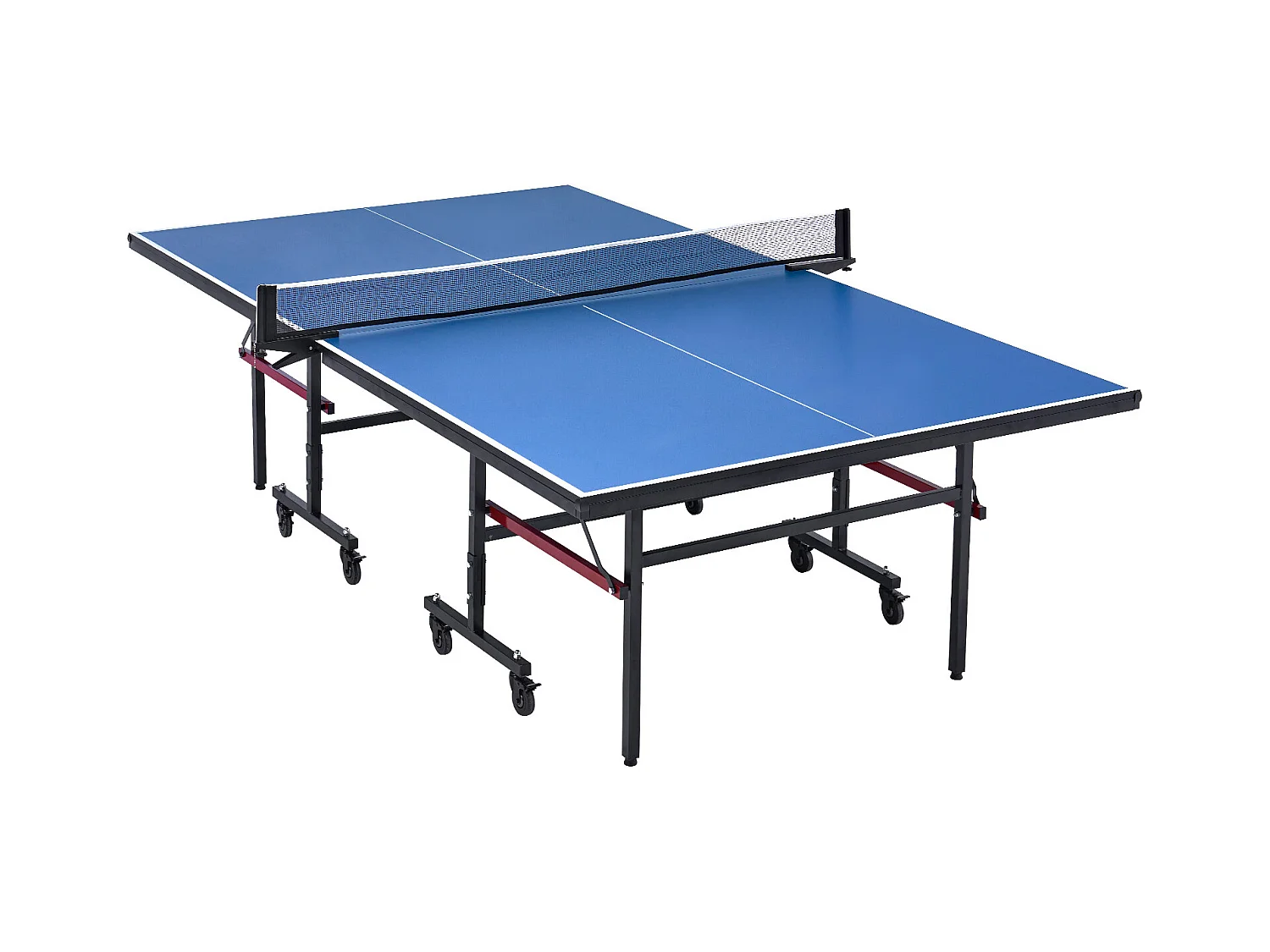 Table de Ping-Pong SucceBuy, Table de Ping-Pong Pliable avec Filet de Serrage, Utilisation en Intérieur