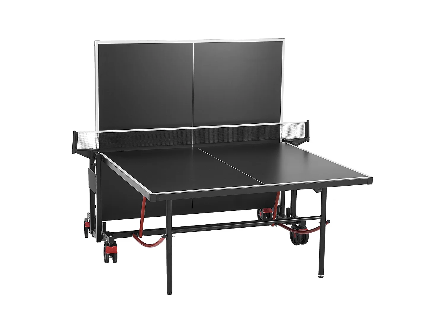 Table de Ping-Pong SucceBuy, Table de Ping-Pong Pliable avec Filet de Serrage, Utilisation en Intérieur
