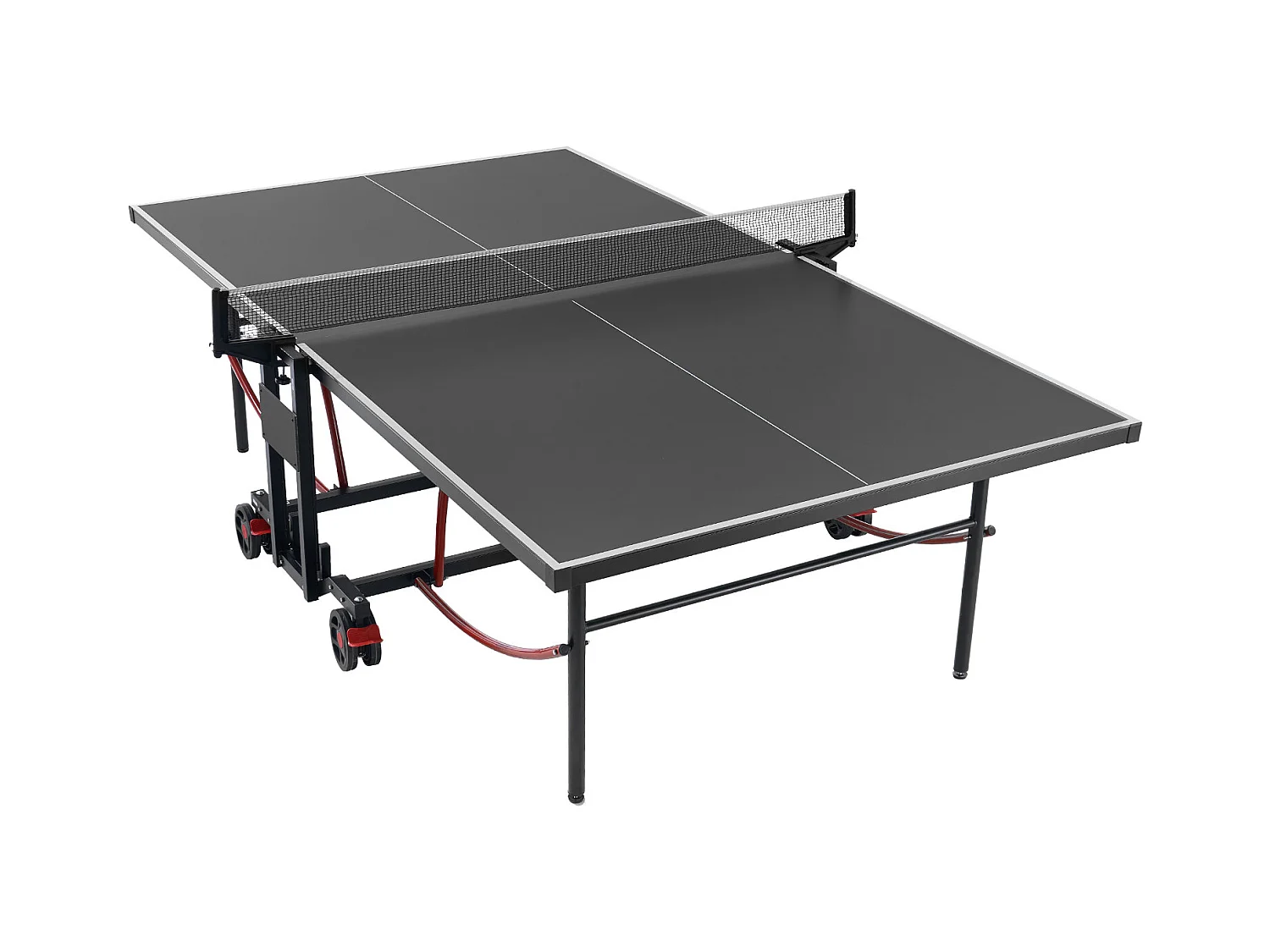 Table de Ping-Pong SucceBuy, Table de Ping-Pong Pliable avec Filet de Serrage, Utilisation en Intérieur