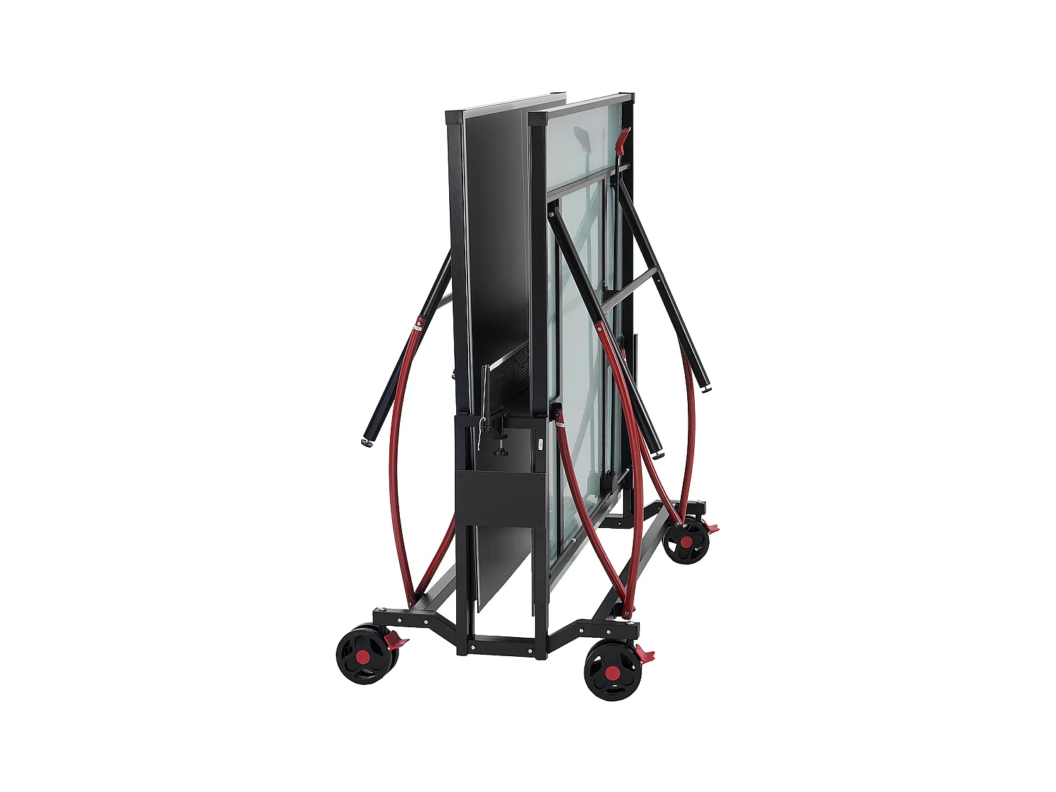 Table de Ping-Pong SucceBuy, Table de Ping-Pong Pliable avec Filet de Serrage, Utilisation en Intérieur