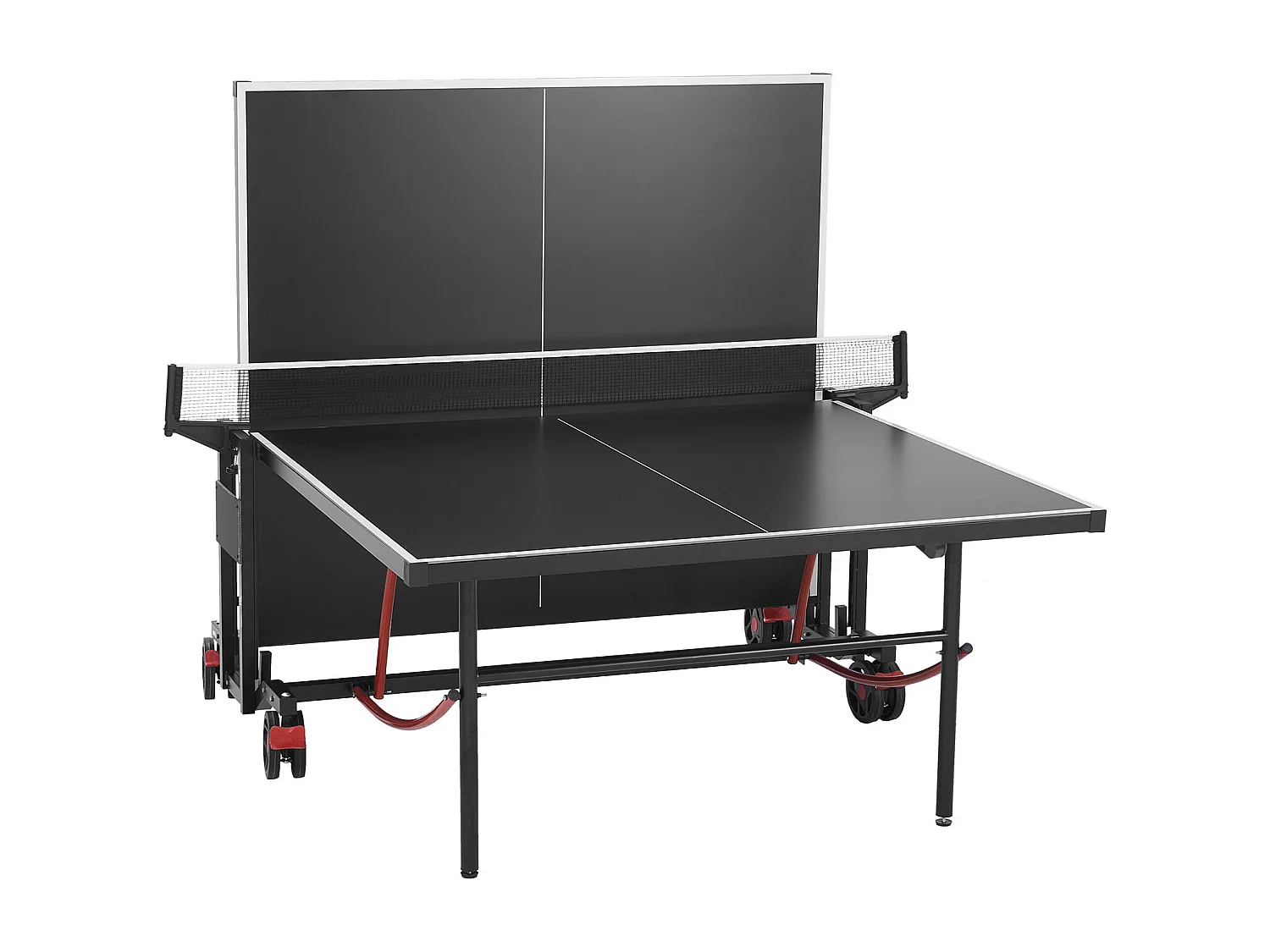 Table de Ping-Pong SucceBuy, Table de Ping-Pong Pliable avec Filet de Serrage, Utilisation en Intérieur