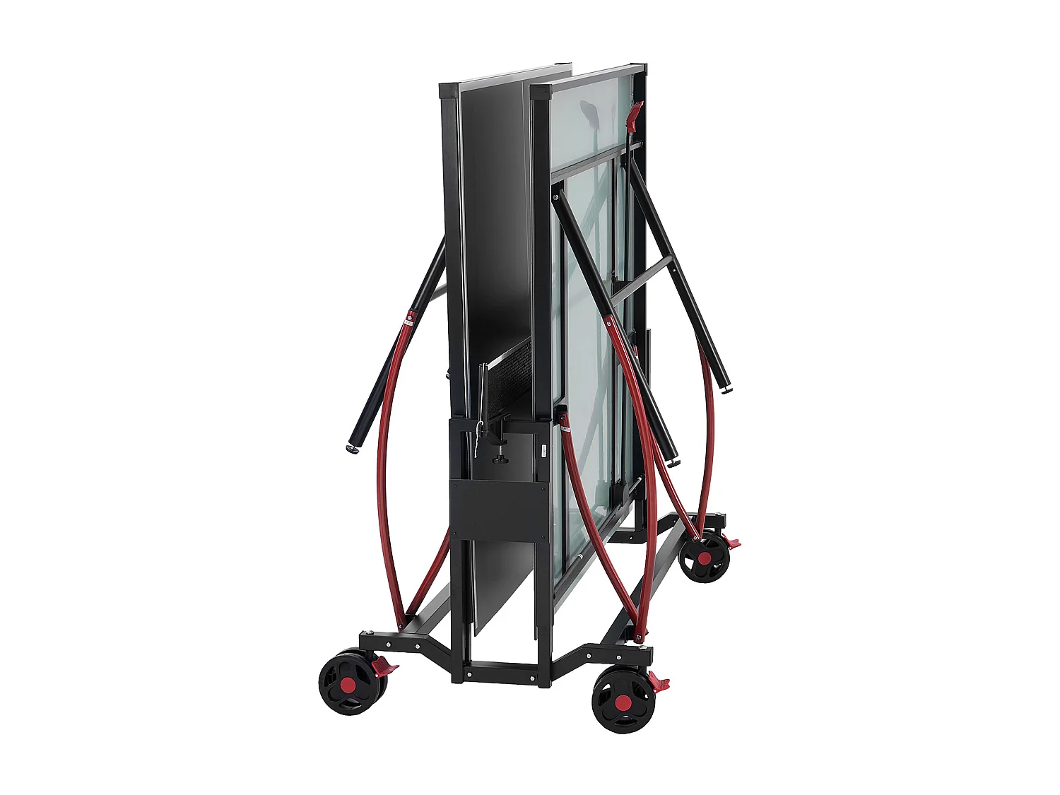 Table de Ping-Pong SucceBuy, Table de Ping-Pong Pliable avec Filet de Serrage, Utilisation en Intérieur