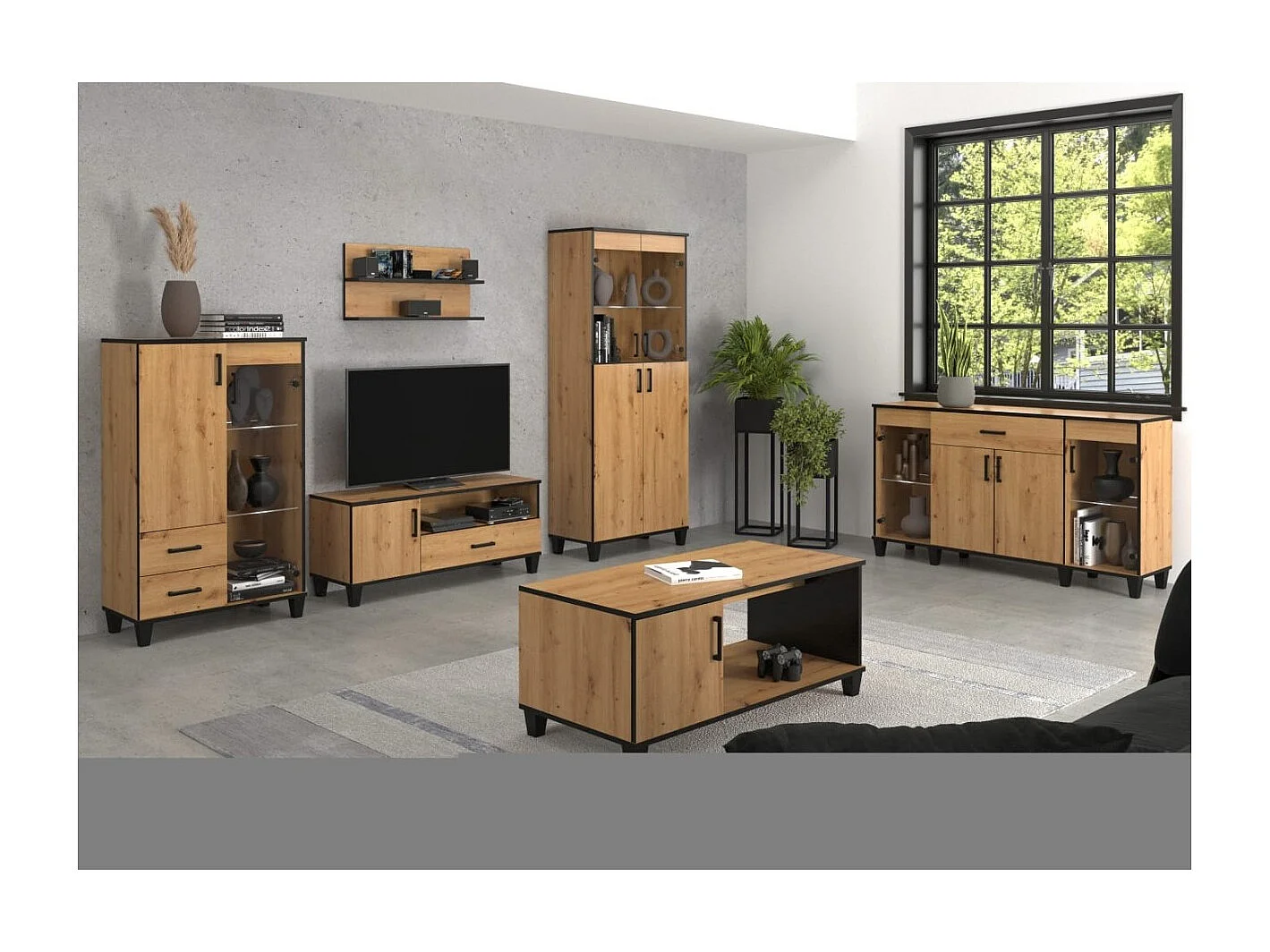 Couchtisch Pauline/Holz/Artisan