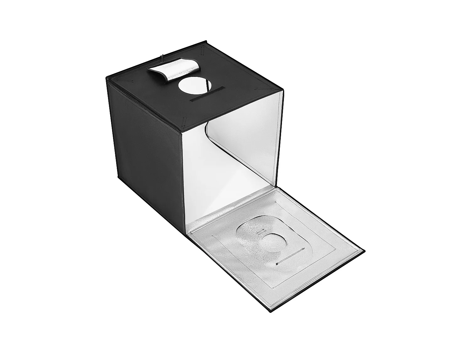 Boîte à Lumière Studio Photo SucceBuy, 50,5x49,5 cm, Températures Réglables de 3000 à 5600 K