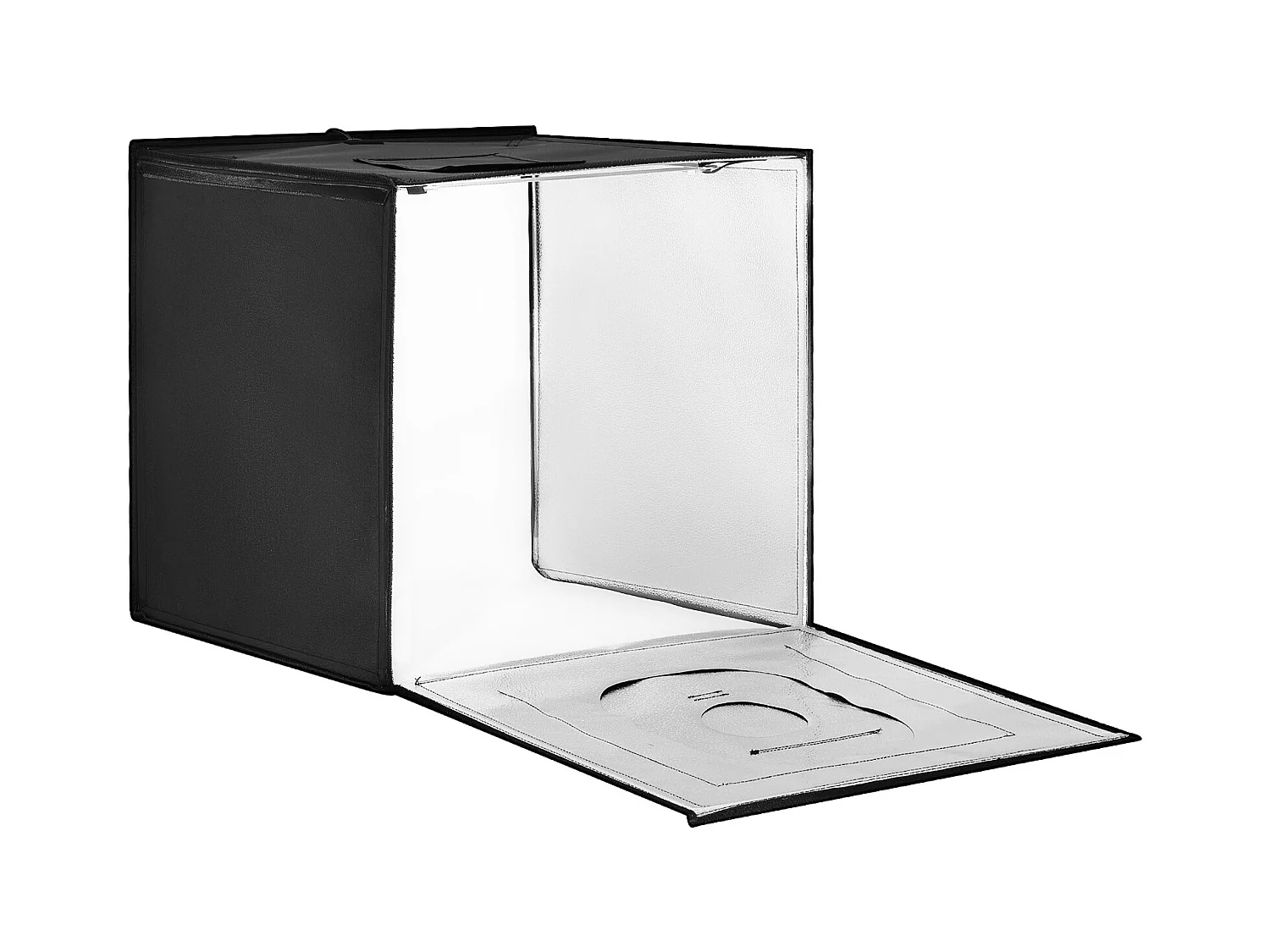 Boîte à Lumière Studio Photo SucceBuy, 50,5x49,5 cm, Températures Réglables de 3000 à 5600 K